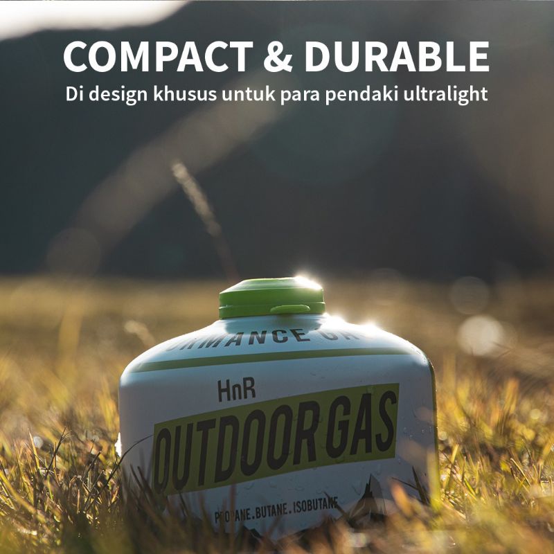 Tabung canister 230g camping ultralight outdoor HnR gas terisi 230gr