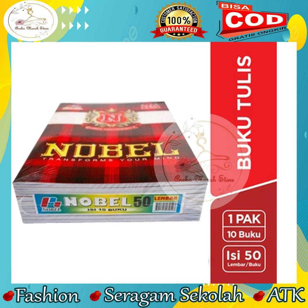 

Buku Tulis Big Boss ,Tiara Campus, Nobel Campus 10 Buku / 1 pack Isi 38 Dan 50 Lembar