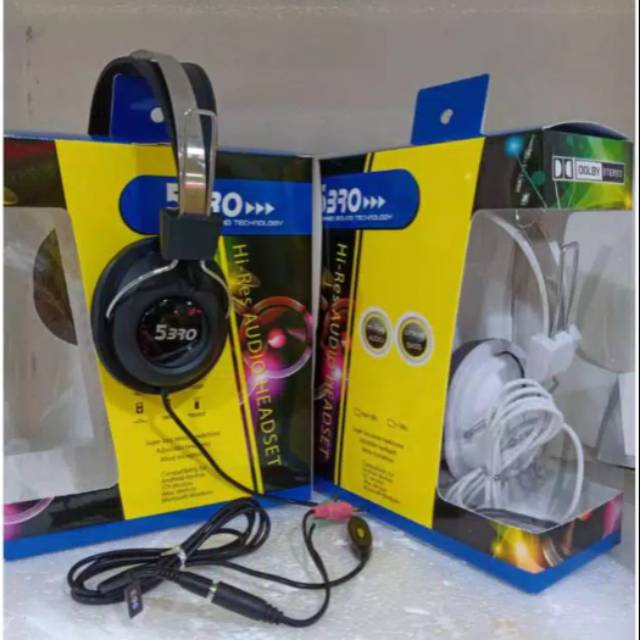 Headohone Bando 5Bro Mic Earphone Bando 53ro Mic