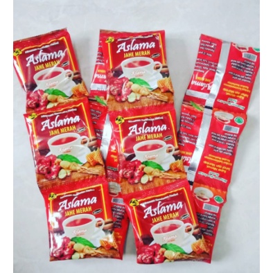 

Jahe Merah ASLI ( ASLAMA ) Sachet 12 Sachet/Renteng/Meningkatkan IMUN TUBUH/SEHAT