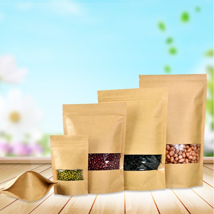 

Kraft paper bag / Kemasan Kertas Makanan 30x40+6cm