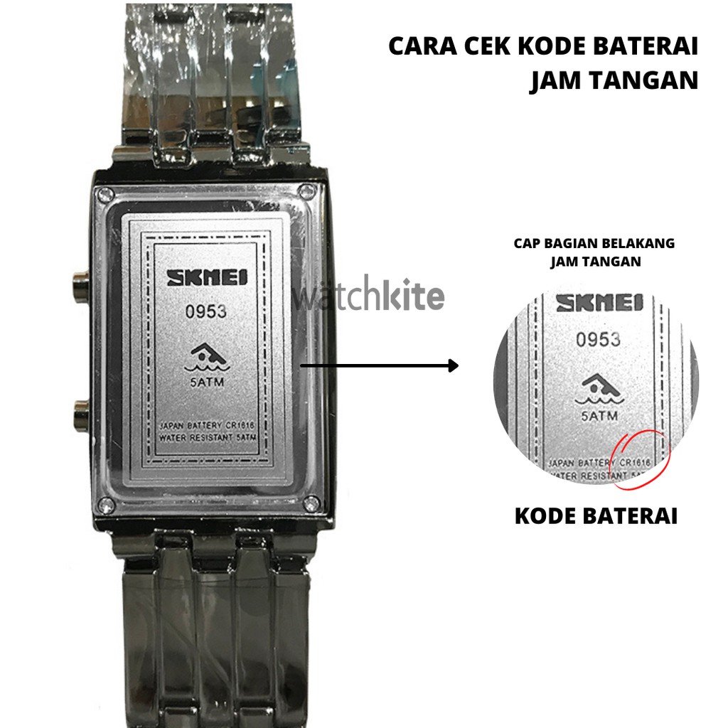 Baterai Jam SSUO CR1616 Jam Tangan SKMEI Digital Baterai 3V Lithium Cell Japan WATCHKITE WKOS