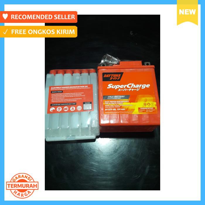 AKI YAMAHA NMAX 150 CC (DAYTONA SUPER CHARGE DYTZ7V BS 12V 6A)