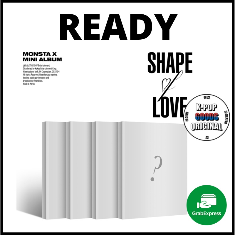 [READY STOCK] Album Boy band MONSTA X - Mini Album Vol.11 [SHAPE of LOVE]