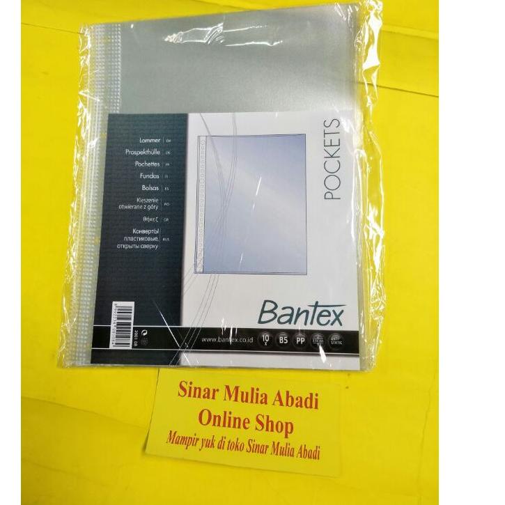 

[DISCOUNT M0T96] Kantong Pocket Binder Note Varian A5 dan B5 Plastik Loose Leaf / pak isi 10 lembar Baru
