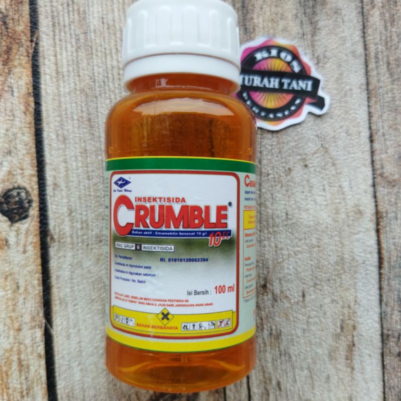 CRUMBLE 100-EC / 100 ML INSEKTISIDA EMMAMECTIN BENZOAT