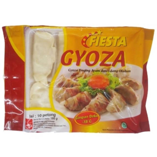 

FIESTA GYOZA AYAM & UDANG ISI 10pcs | Gosend Bandung