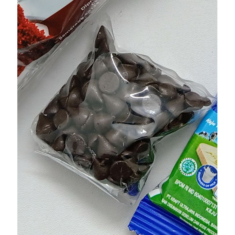 

Choco Chips Segitiga anti Leleh 50gr