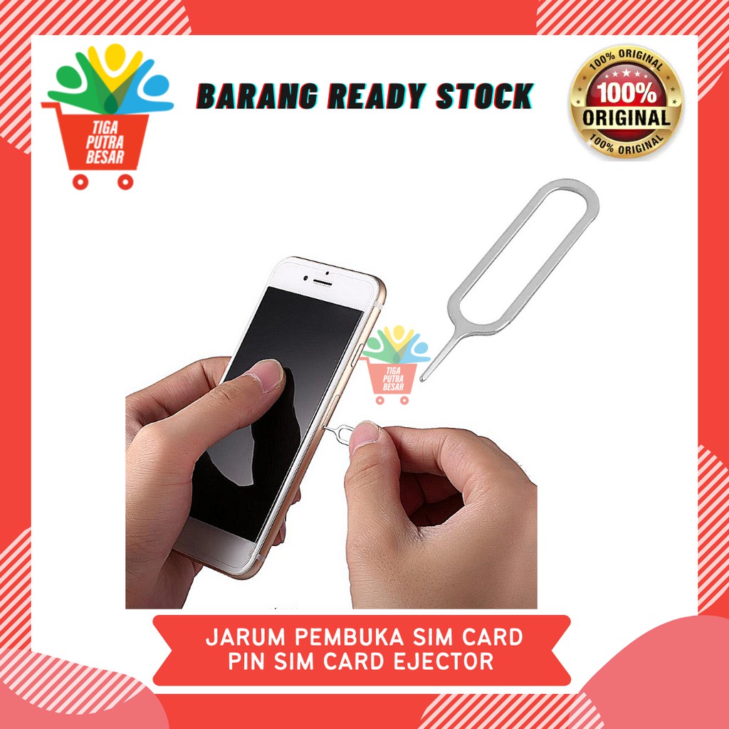 JARUM PEMBUKA SIM CARD / PIN SIM CARD EJECTOR / PIN TUSUKAN SIM HP