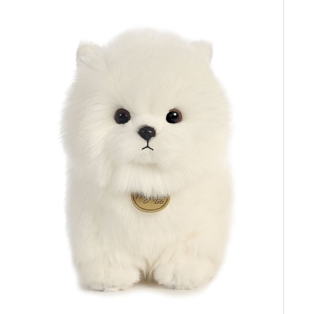TERBARU BONEKA HEWAN ANJING POM MINI (MINI POMERANIAN DOG STUFFED ANIMAL DOLL)
