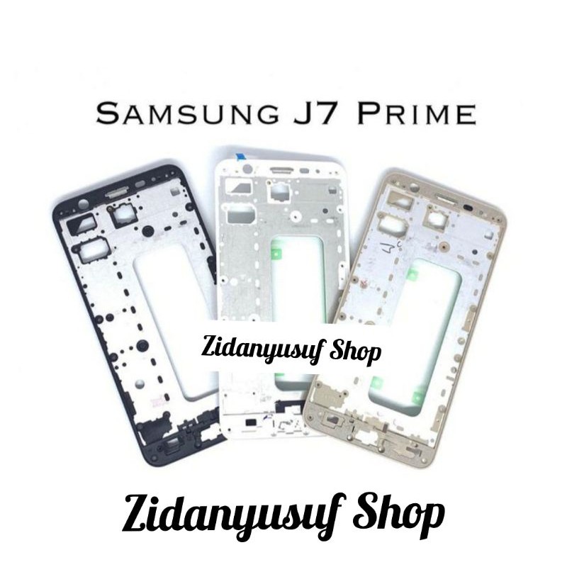 FRAME TULANG LCD SAMSUNG G610 J7 PRIME TATAKAN DUDUKAN LCD ORIGINAL