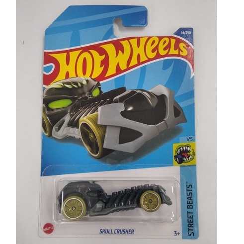 SKULL CRUSHER Hitam | Diecast Terbaru Lot A 2022 Hot Wheels HW Hotwheels Mobil Mainan Anak