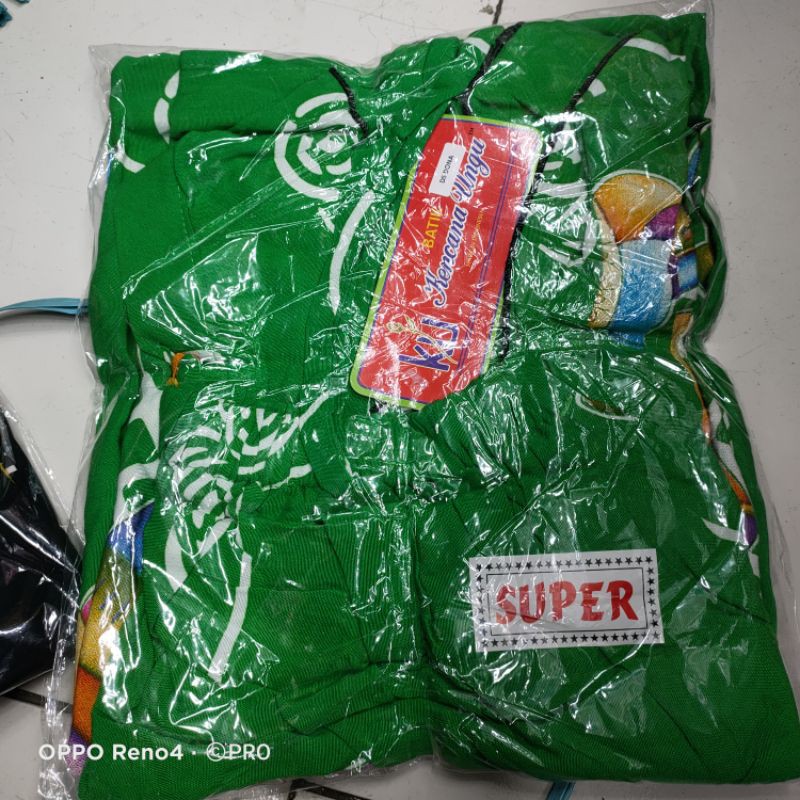 Daster motif boneka kencana ungu daster ibu muda kencanaungu dona-hijau