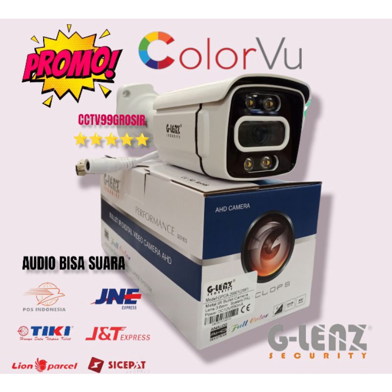 Promo Camera CCTV Full Color Outdoor Glenz 2MP CCTV Support ( AUDIO )