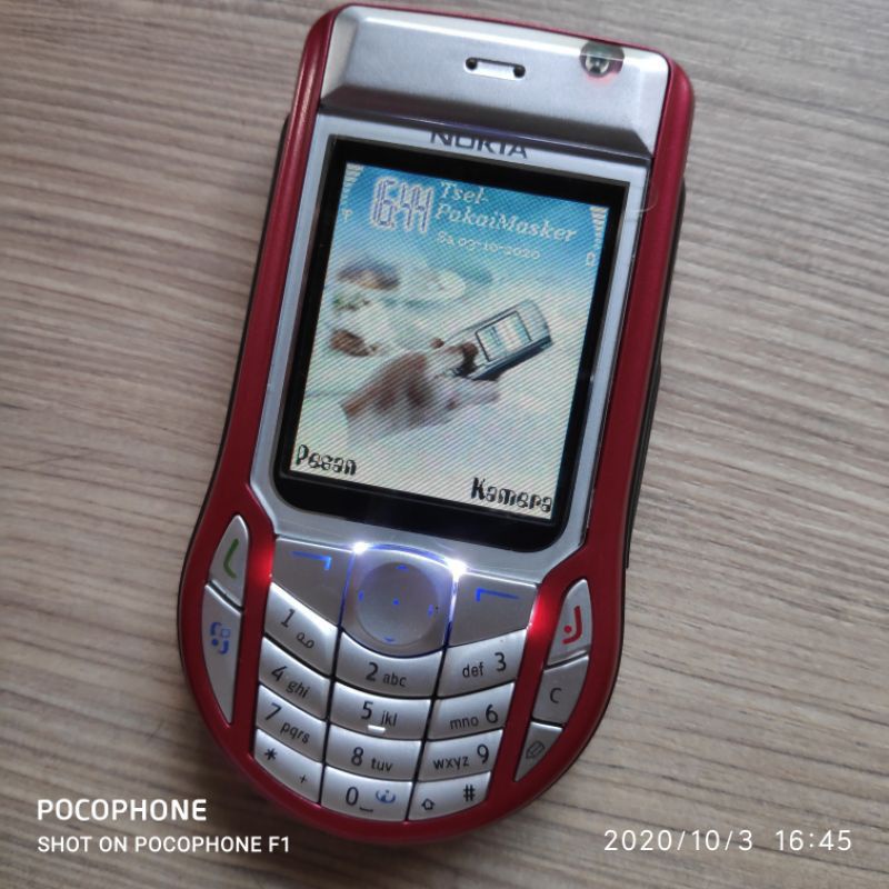 kualitas terbaik Nokia 6630 HP jadul second original