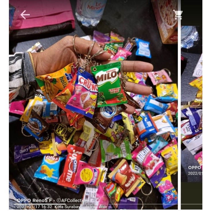 Ganci miniatur Snack dan magnet Snack kulkas