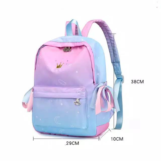 TAS RANSEL BACKPACK BAHU PUNGGUNG ANAK PEREMPUAN UNTUK SD SMP SMA KULIAH MODEL IMPORT KOREA TERBARU