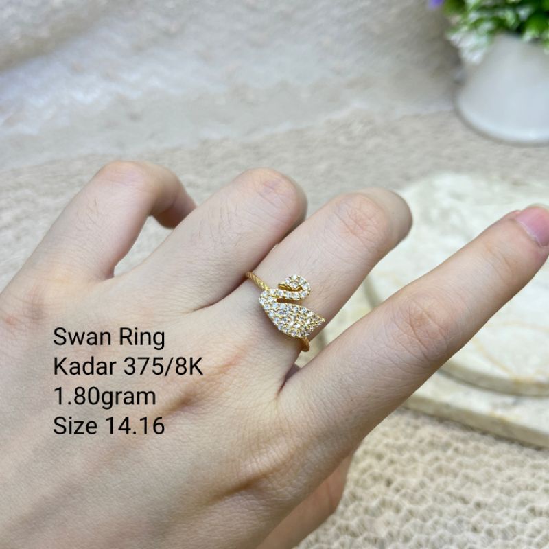 EMAS/ CINCIN SWAN/ CINCIN ANGSA/ CINCIN EMAS ASLI/ CINCIN EMAS KADAR 375/ CINCIN EMAS 8K/ CINCIN MAS
