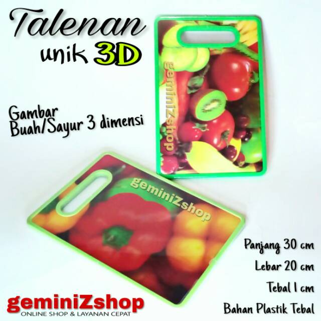 Talenan 3 Dimensi