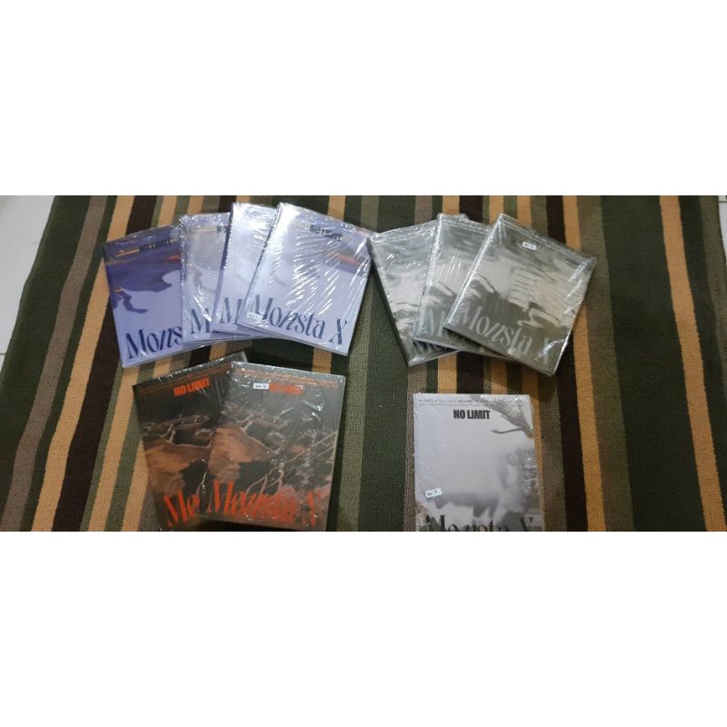 ALBUM NO LIMIT MONSTA X SEALED & ALBUM Only