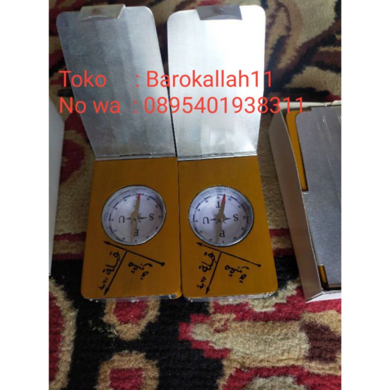 padhom dari kayu jati/padom/kompas/Alat ukur arah kiblat sholat dan arah kuburan,stok banyak