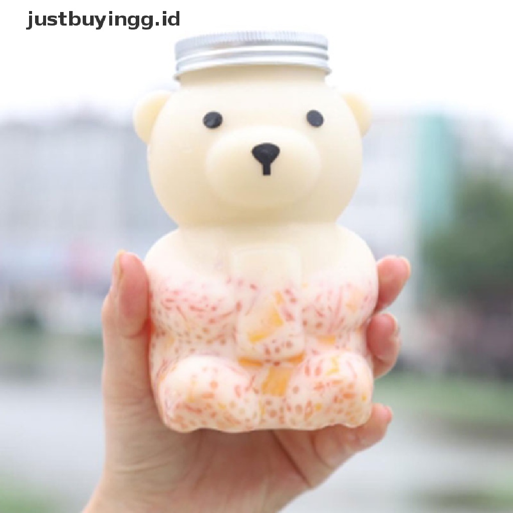 (Justbuyingg.Id) Botol Minum Motif Kartun Bahan Plastik Kapasitas Besar Dengan Sedotan Untuk Anak