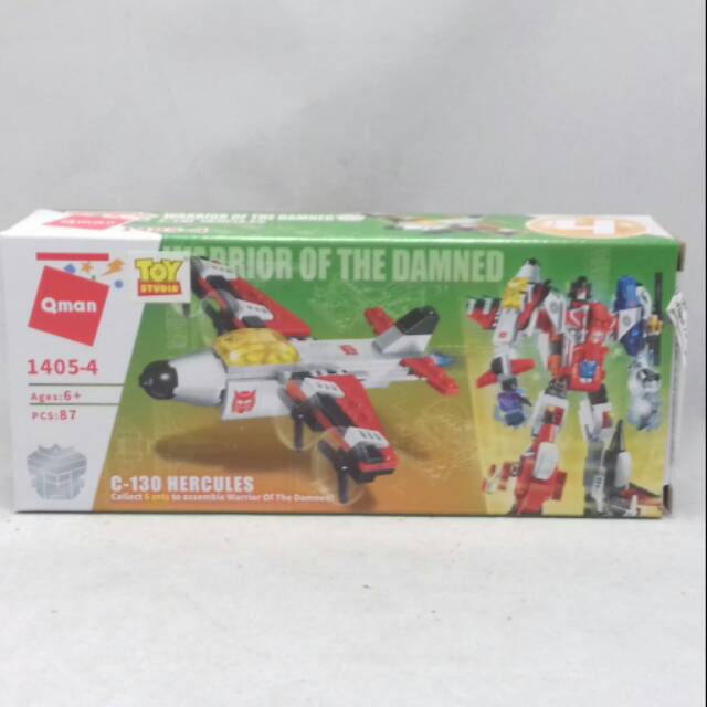 MAINAN Block Qman Satuan 1405-4 C130 Hercules TS