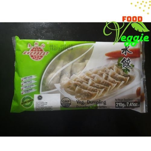 

Everbest Dumpling 14pcs / Shui Jiao / Sui Kiau / Pangsit Vegetarian