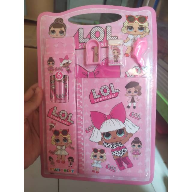 

Study Set LOL / Paket Alat Tulis Set