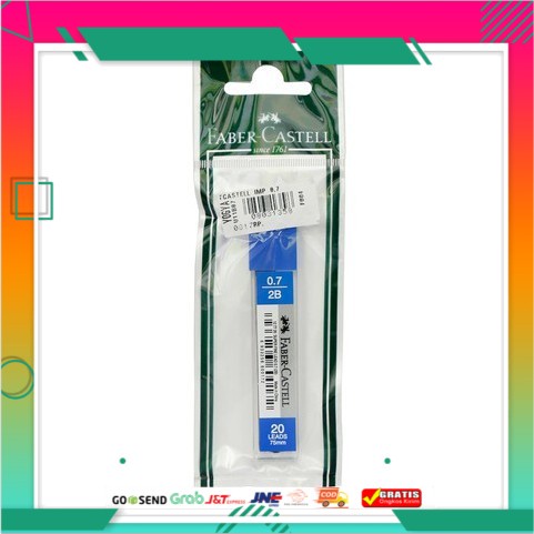 

F CASTELL ISI MEKANIK PENCIL 0,7 2B/HB 1P=12 R1018