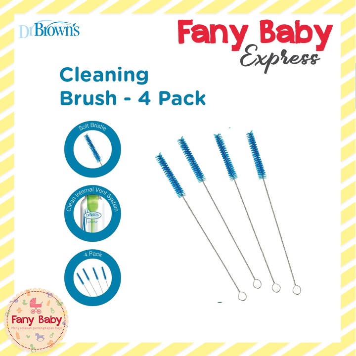 DR BROWNS CLEANING BRUSH - 1PACK/4PCS / 620