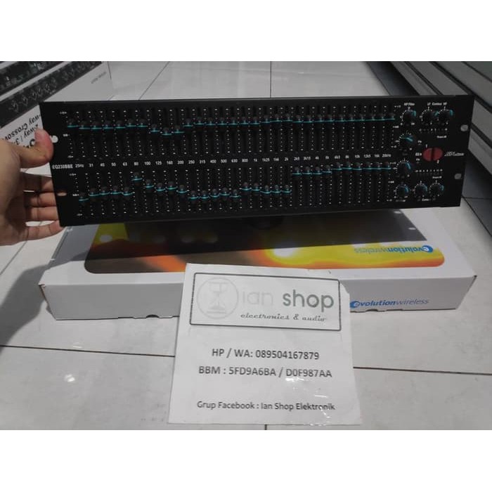 Equalizer SPL Audio EQ230BBE EQ 230BBE EQ 230 BBE Original 2 x 31 Channel Dual Channel Equalizer SPL