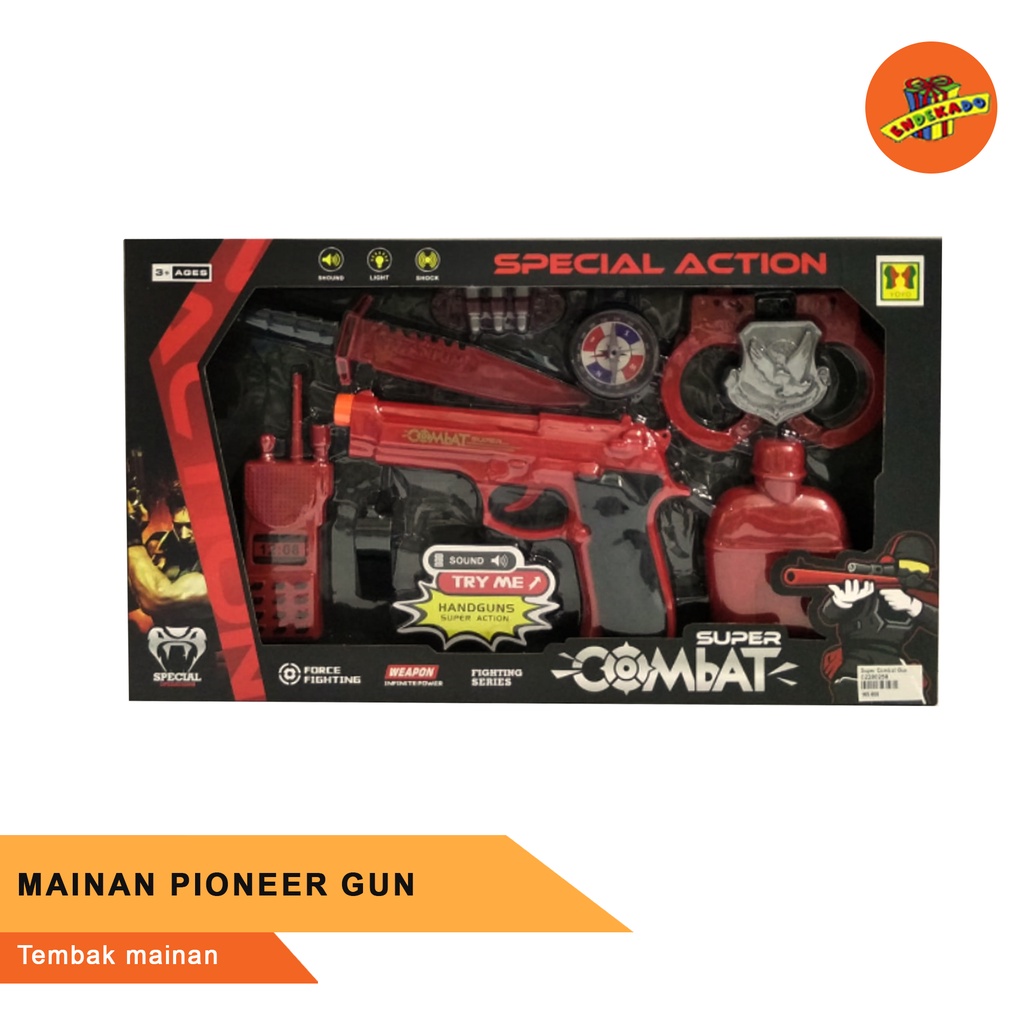 MAINAN PIONEER GUN - Pistol Mainan - Tembak Mainan