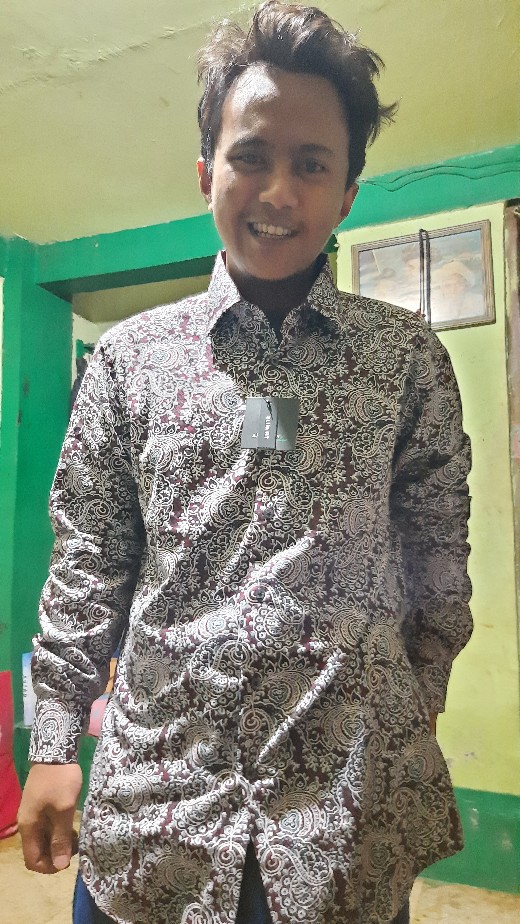 Kemeja Batik Alisan Slimfit New Design Lengan Panjang