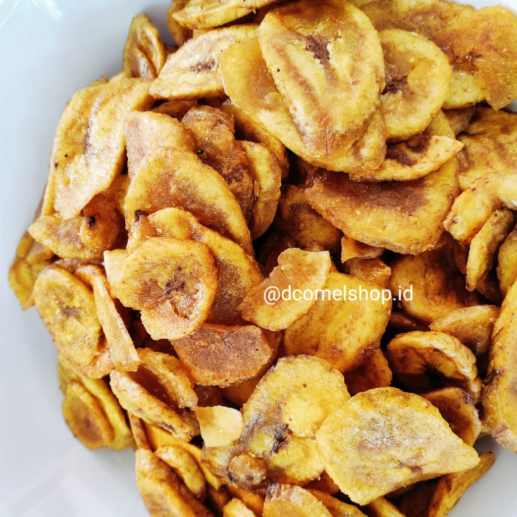 

Keripik Pisang Manis D'Comel 250 gram