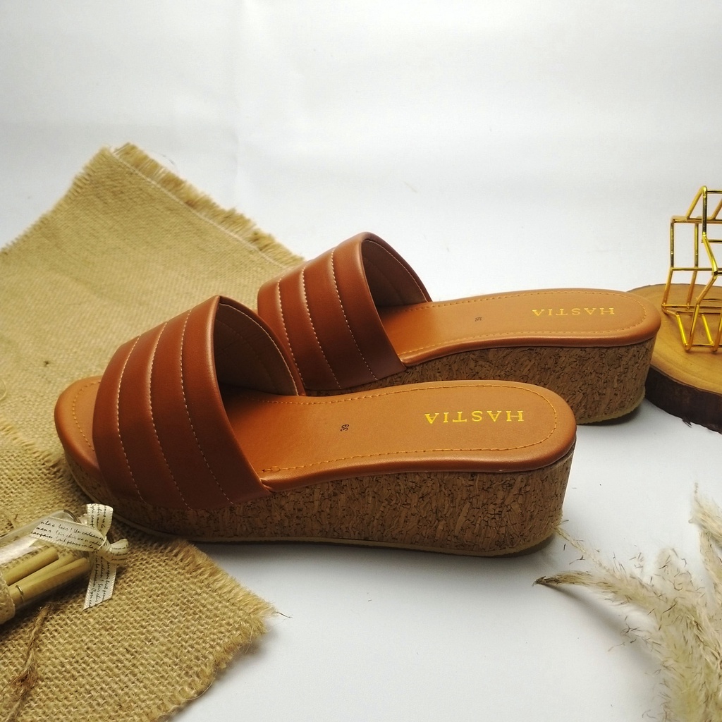 SANDAL WANITA WEDGES HEELS 5 CM - LUNA