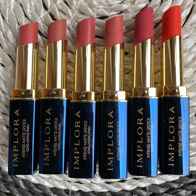 implora intense matte lipstick long lasting finish