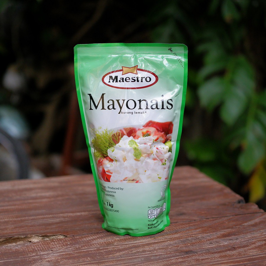 

Mayonaise 1 kg - Maestro Mayonaise Pouch 1 Kg