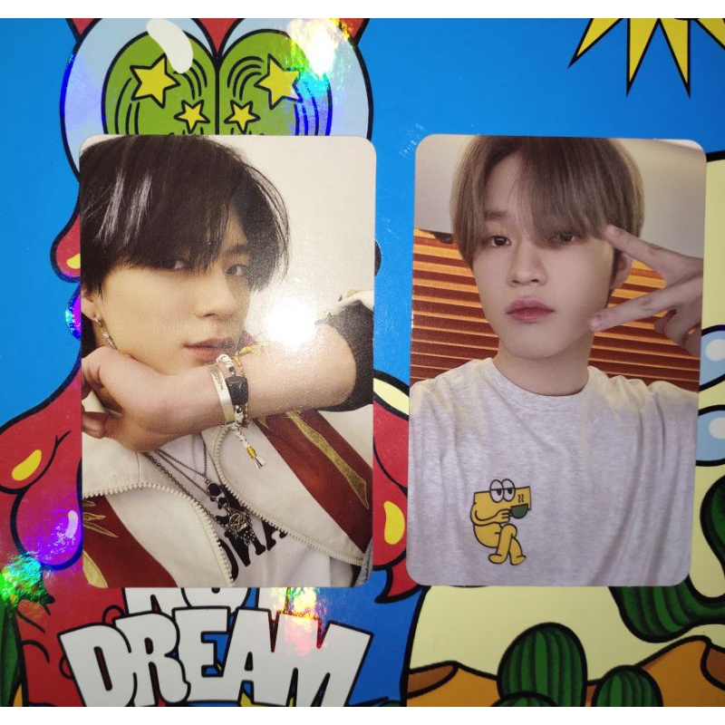 (BACA DESC) Pair Photocard Jeno HS Crazy Vers + Photocard Cafe Chenle/Pc Jeno Hot Sauce/Pc 7 Cafe Dr