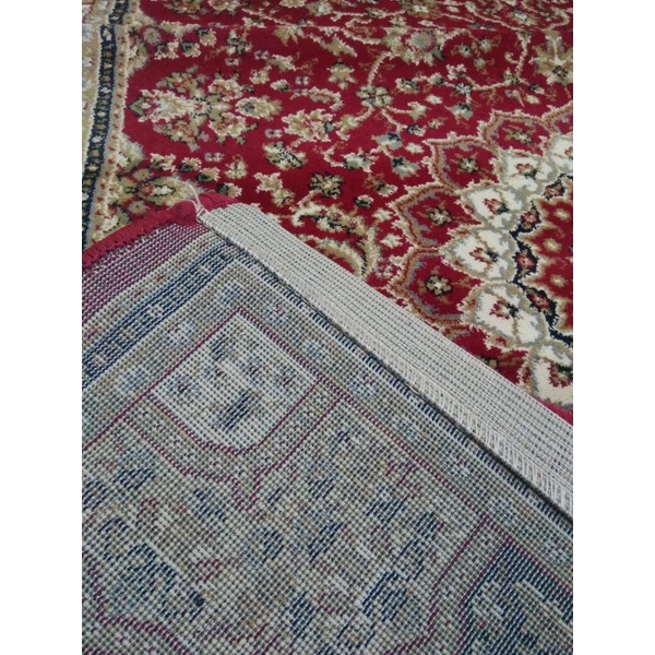 Karpet permadani red classic velvet 120 x 160 cm