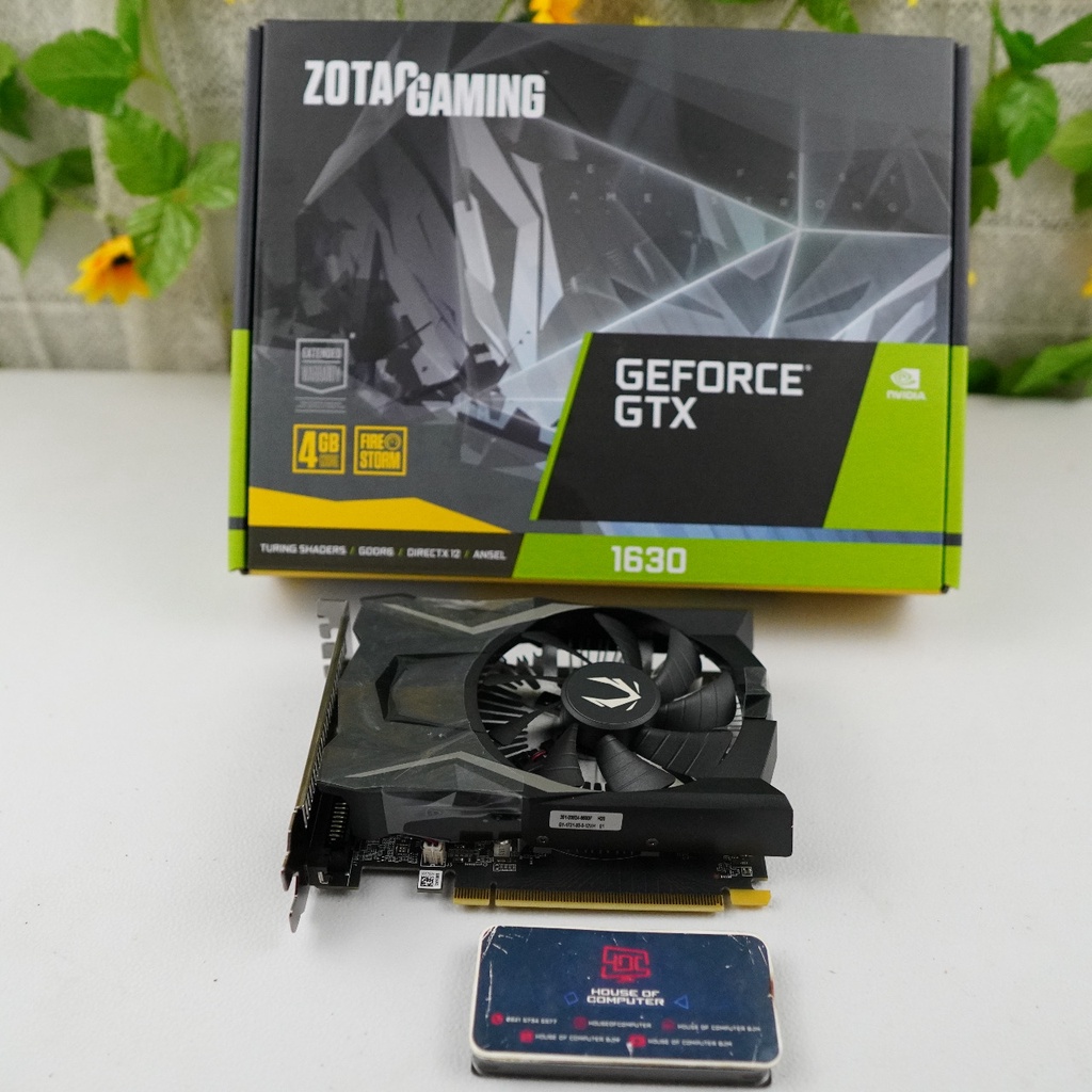 vga zotac gtx 1630 4gb ddr6 64 bit gaming geforce