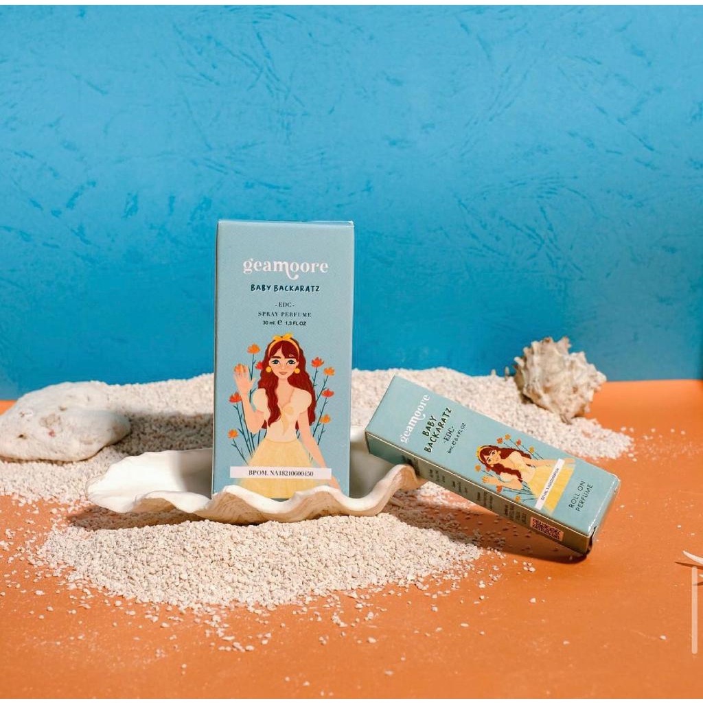 [BPOM] GEAMOORE Roll On Inspired Perfume 6ml / 30ml-GEA Baby Backaratz