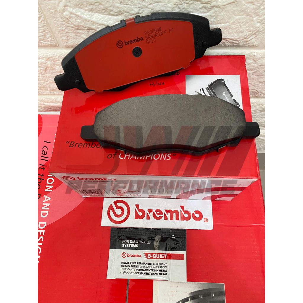 BRAKE PAD TOYOTA FORTUNER NON VNT BREMBO ORIGINAL KAMPAS REM BREMBO