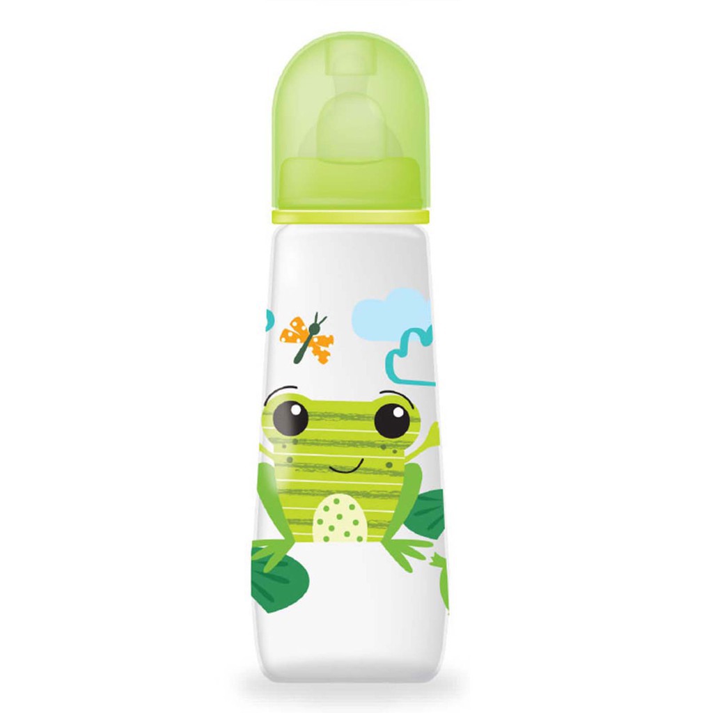 Baby Safe Feeding Bottle JS002 Green 250ml Botol Susu Hijau