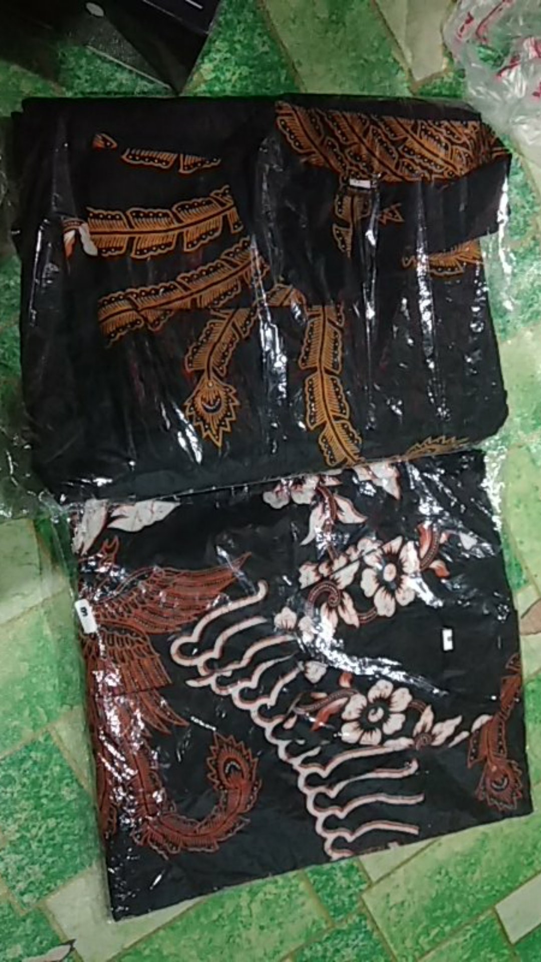 Baju Batik Couple Modern Monalisa Genes Motif Sby Hitam Coklat M L Xl