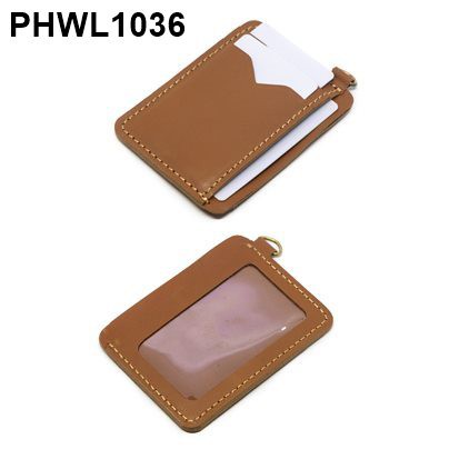 dompet kartu kulit asli card wallet slim wallet plastik mika PHWL1036