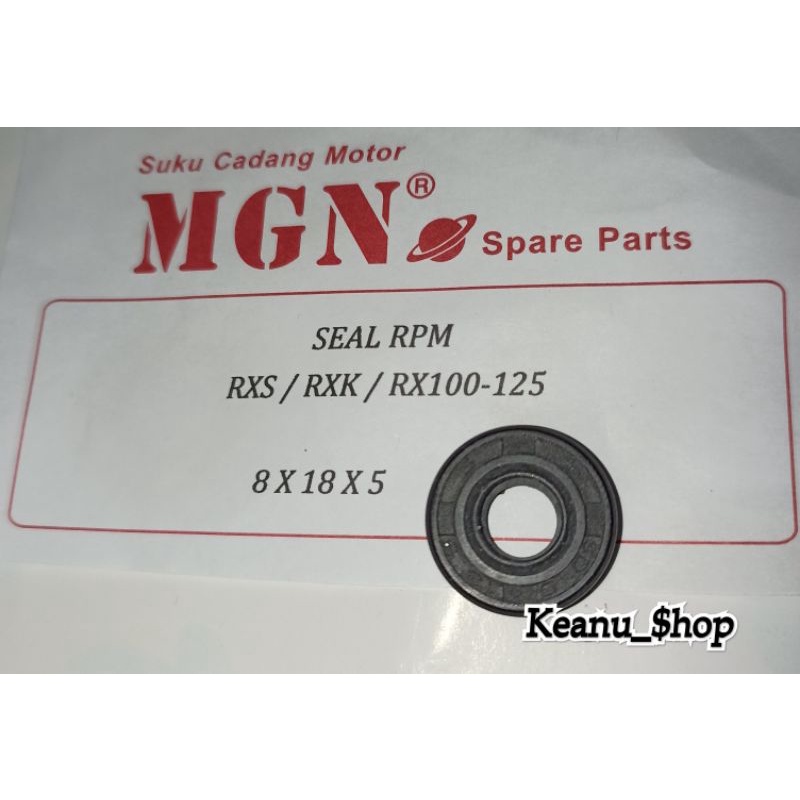 SEAL RPM RXS RXK RX 100 - 125 SIL RPM RXK RXS RX 100 - 125