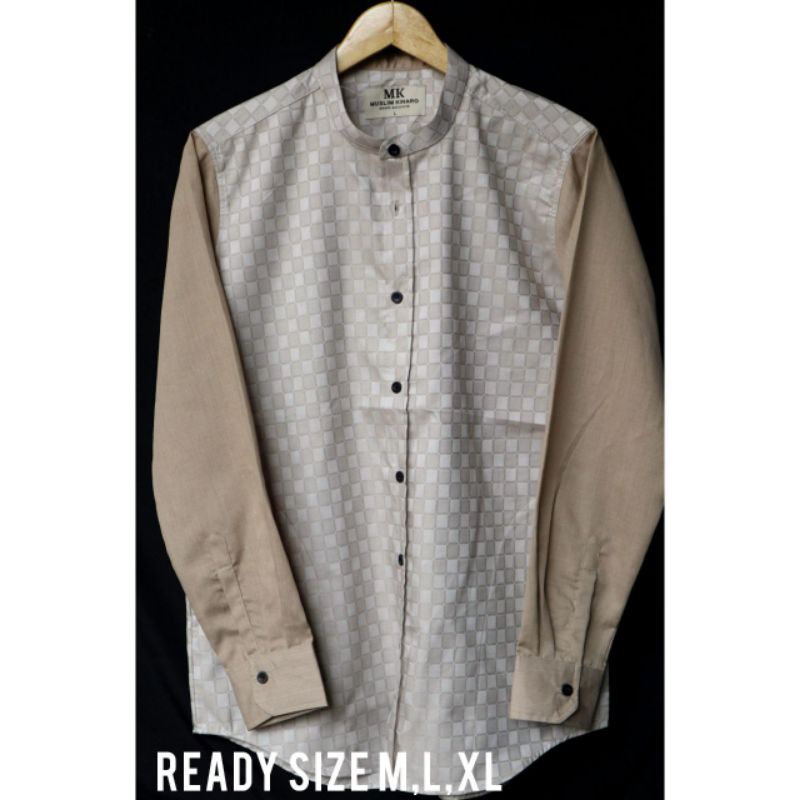 Kemeja Koko Kemko Mk kombinasi