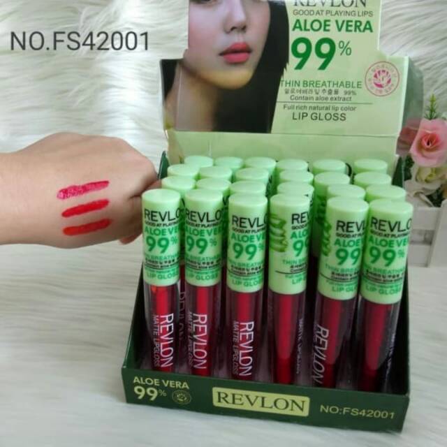 [PERBOX] LIPTIN SASIMI ALOE VERA s721 / Liptint Sasimi Aloevera 99% / Liptin