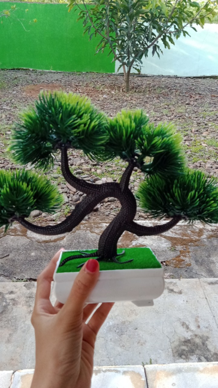 Bunga Palsu Untuk Dekorasi Rumah Artificial Flower Bunga Hias Shabby Bunga Plastik Bonsai Mini